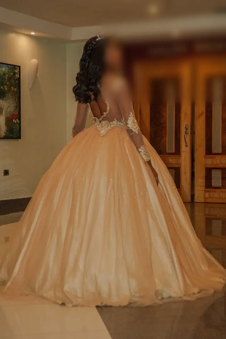 Gülnar nişanlık — Prenses, tül